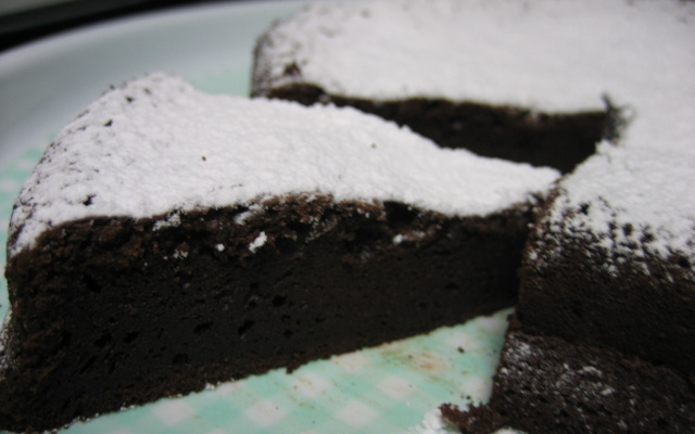 Bolo de chocolate sem fermento