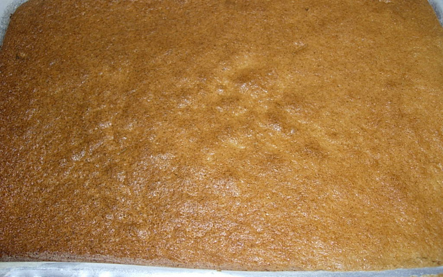 Massa de bolo branco para rechear