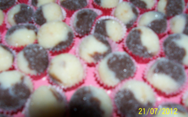 Casadinho no copinho ou enrolado