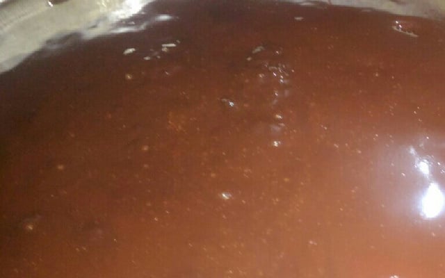 Cobertura cremosa de chocolate