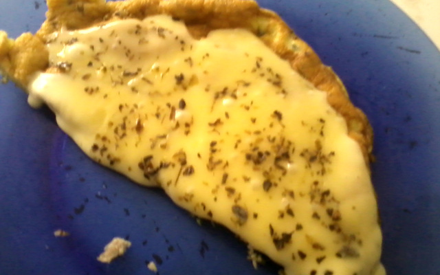 Omelete de pizza