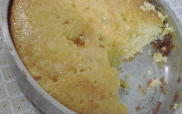 Bolo de laranja vegano (simples)