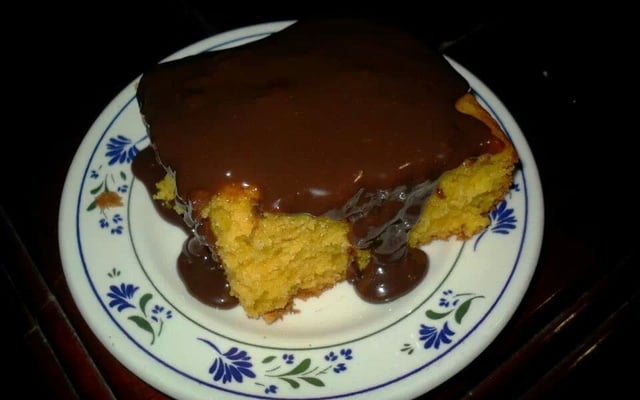 Bolo de cenoura diferente