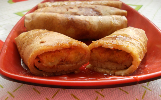 Panqueca de banana super light