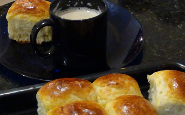 Pão de batata caseiro