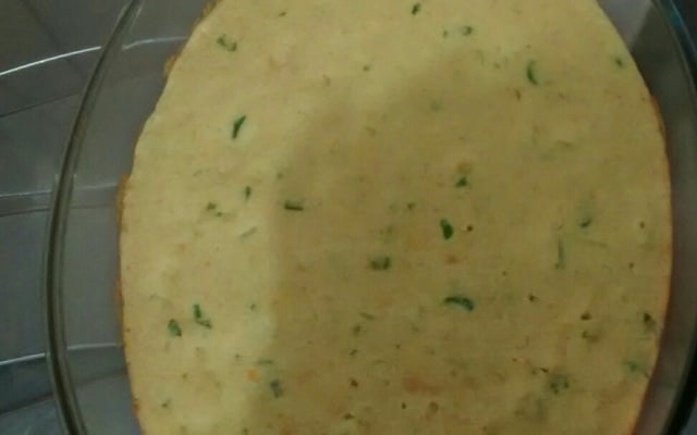 Bolo salgado de couve-flor