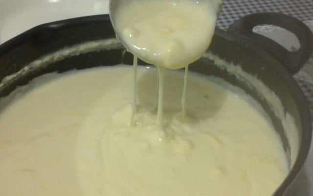 Sopa de queijo da Samanta