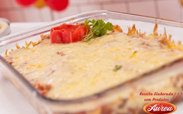 Filé à parmegiana de frango