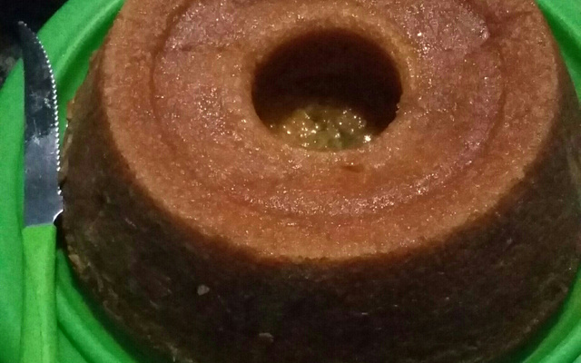 Bolo de laranja molhadinho