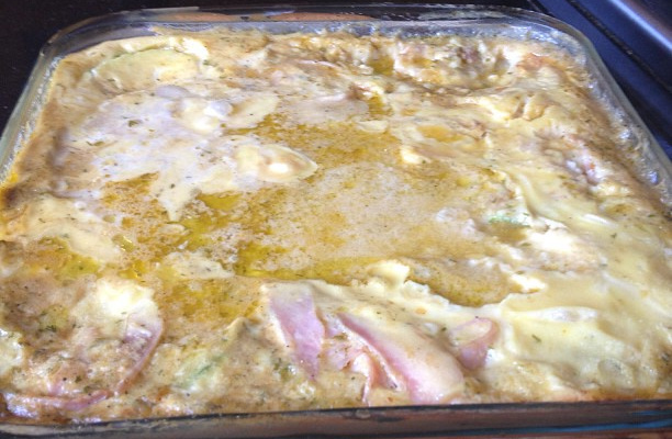 Abobrinha gratinada