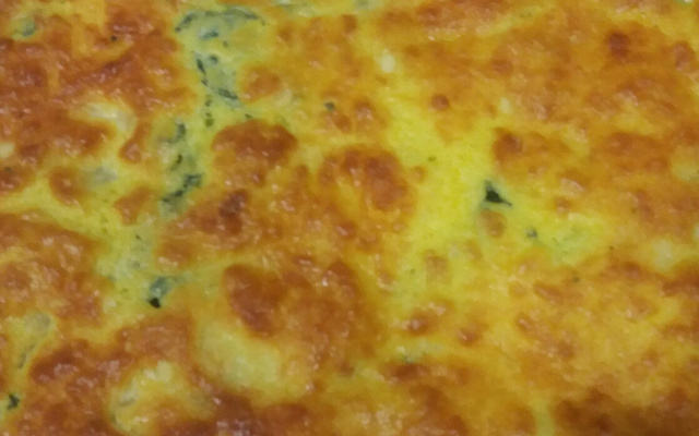 Torta de ricota com espinafre