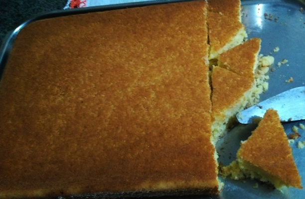 Bolo de mandioca