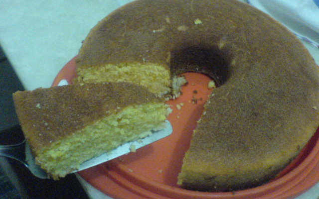 Bolo de fubá viva o São João