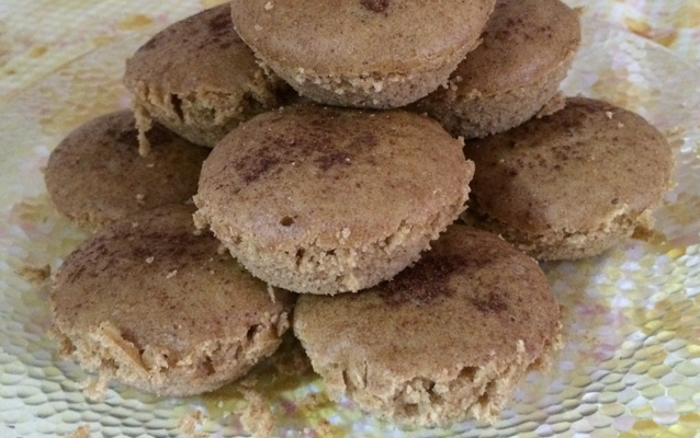 Bolinho de chuva assado