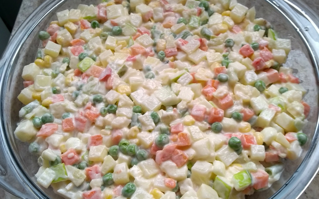 Salpicão vegetariano