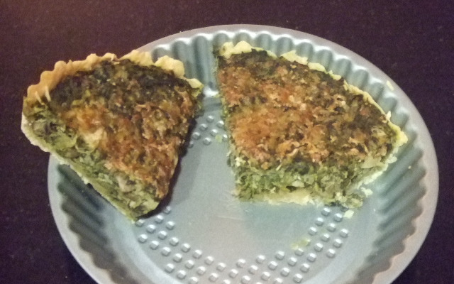 Quiche de espinafre