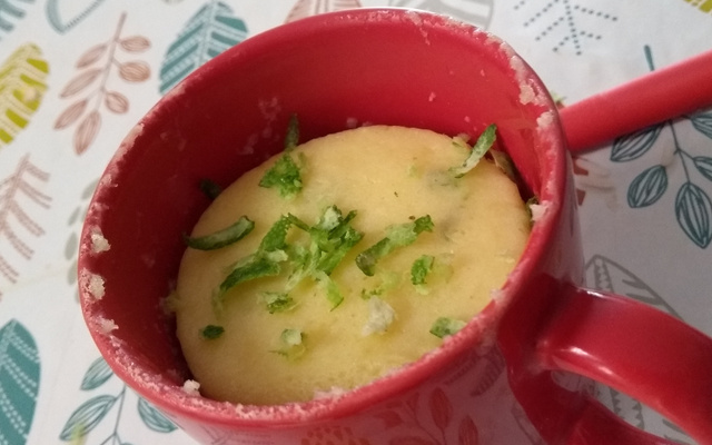 Bolo de Caneca de Limão 