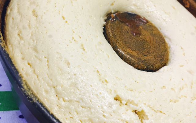 Bolo de leite em pó com limão