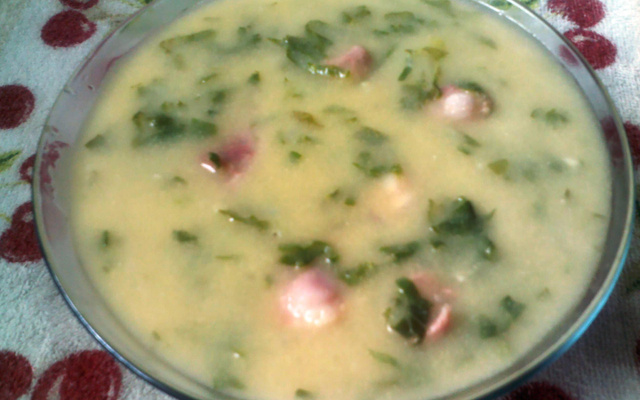 Caldo verde simples