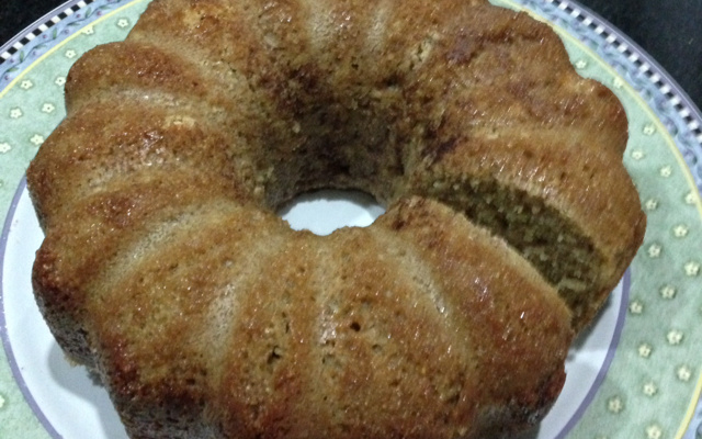 Bolo de castanha de caju