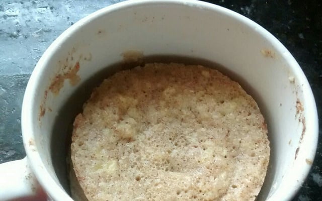 Bolo de caneca de Banana