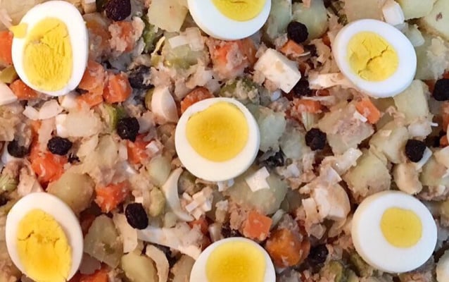 Salada de atum light