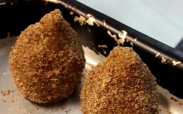 Coxinha fit (pré-treino)