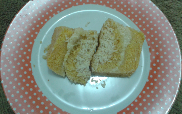 Bolo de milharina de liquidificador