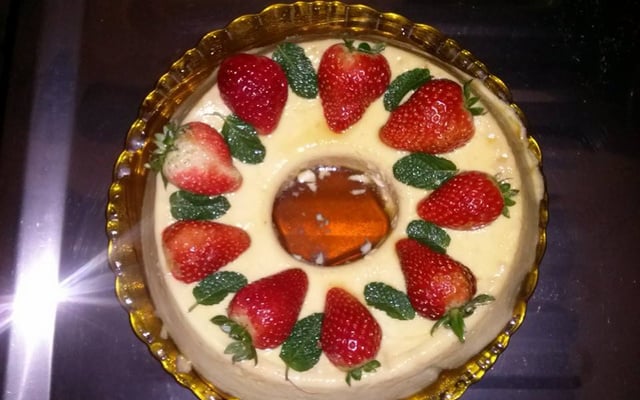 Pudim sem ir ao fogo do Lúcio Cezar