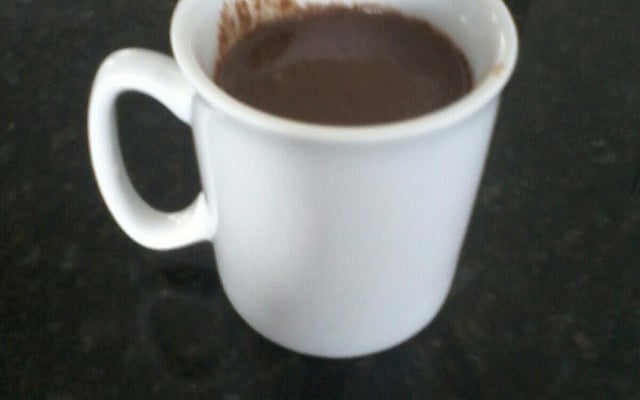 Chocolate quente super fácil