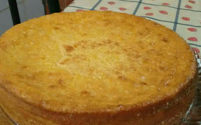 Bolo de milho (tipo pudim)