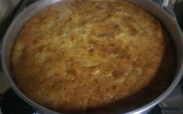 Cuca de farofa da tia Márcia