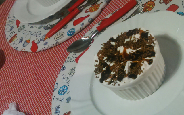 Bolo de caneca fofinho