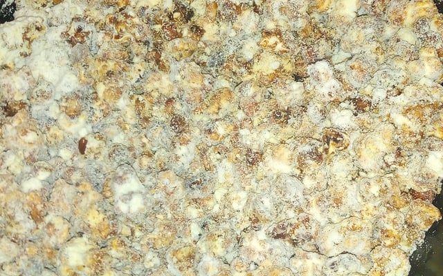 Pipoca com leite ninho