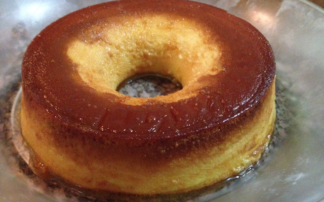 Falso pudim de leite condensado