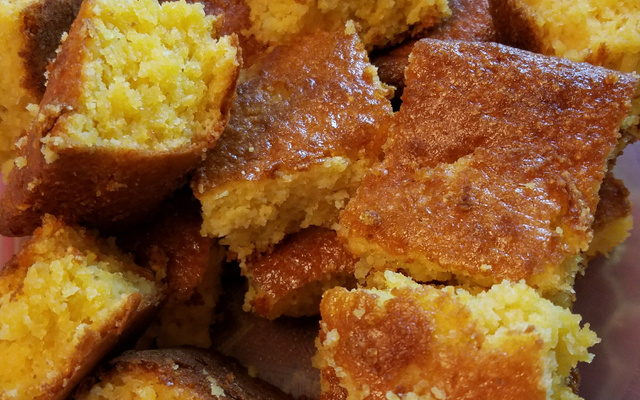 Bolo de Milharina facil