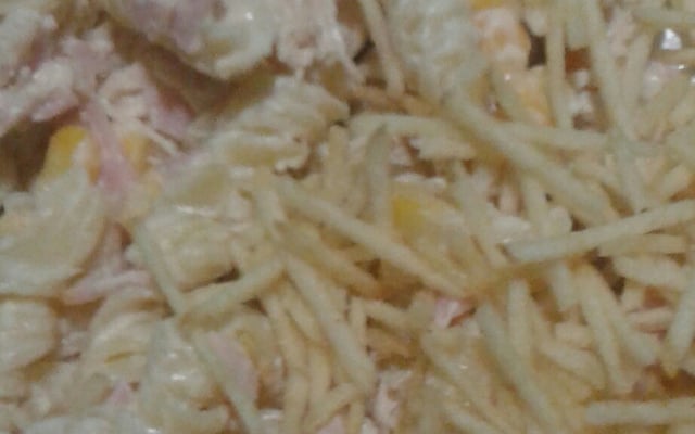 Salada de macarrão gelado rápido e fácil