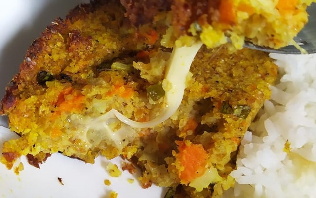 Quibe vegetariano de forno