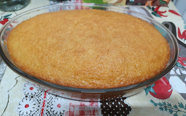 Bolo de casca de mamão