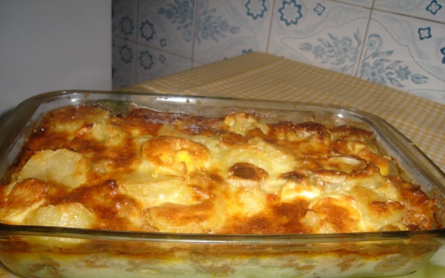 Torta de atum de forno
