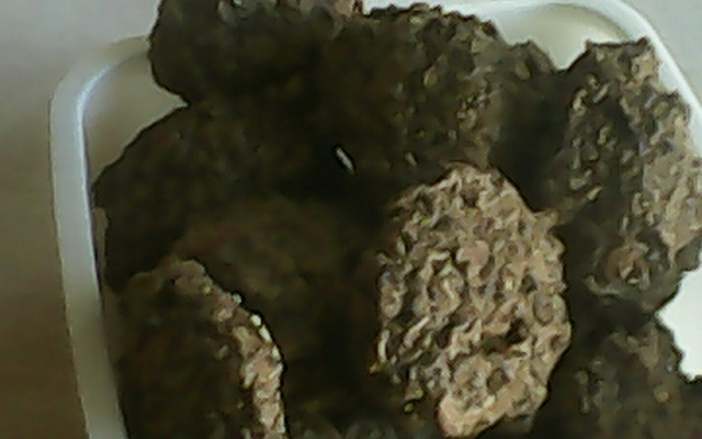 Biscoito de granola, aveia e  linhaça