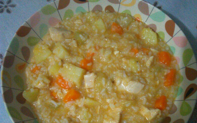 Canja de galinha rápida