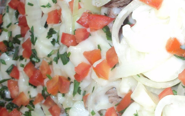 Músculo ao Alho e Leite