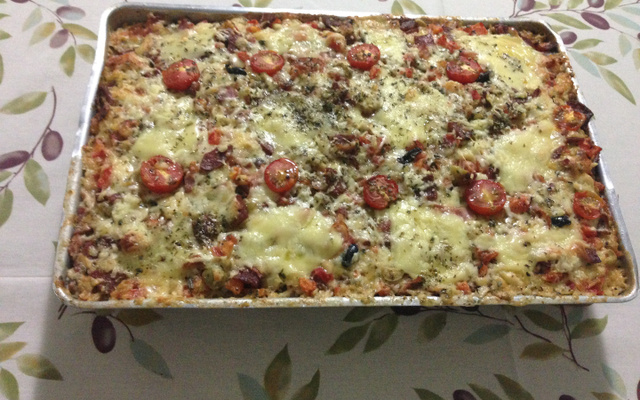 Pizza de tabuleiro