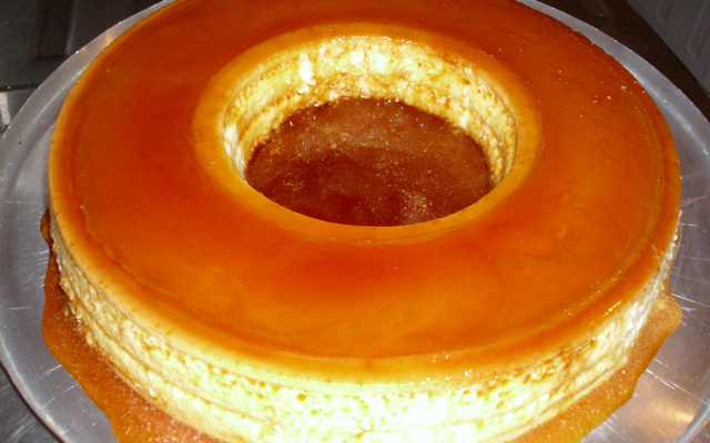 Pudim de leite de coco