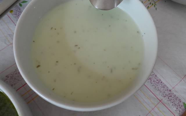 Molho de azeite e limão