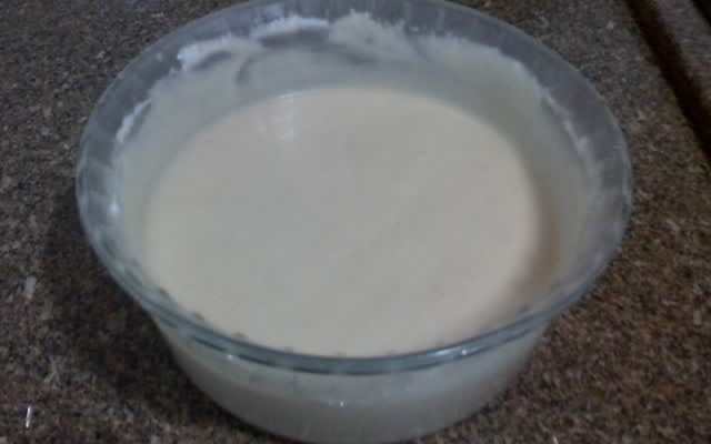 Mousse de doce de leite