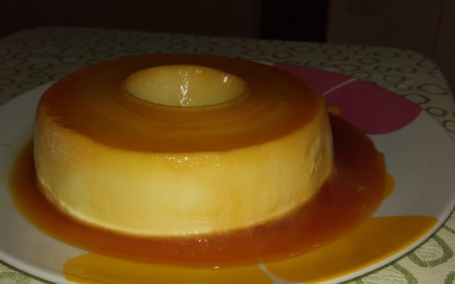 Pudim de geladeira (sabor coco)