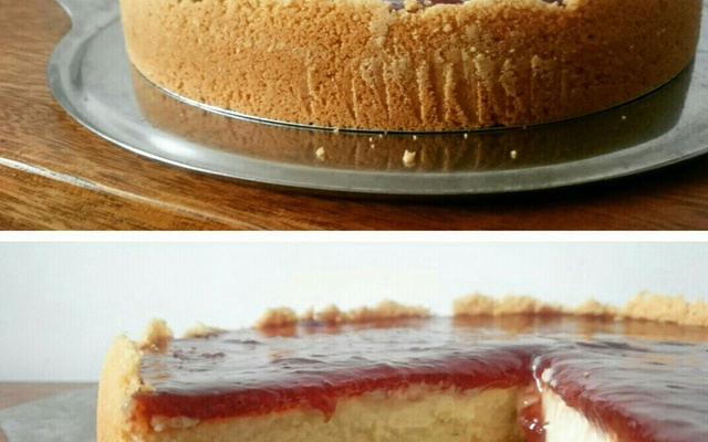 Cheesecake de amora
