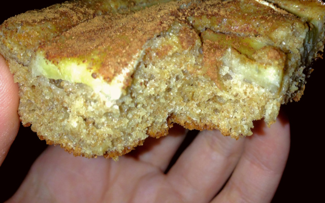 Torta de banana integral